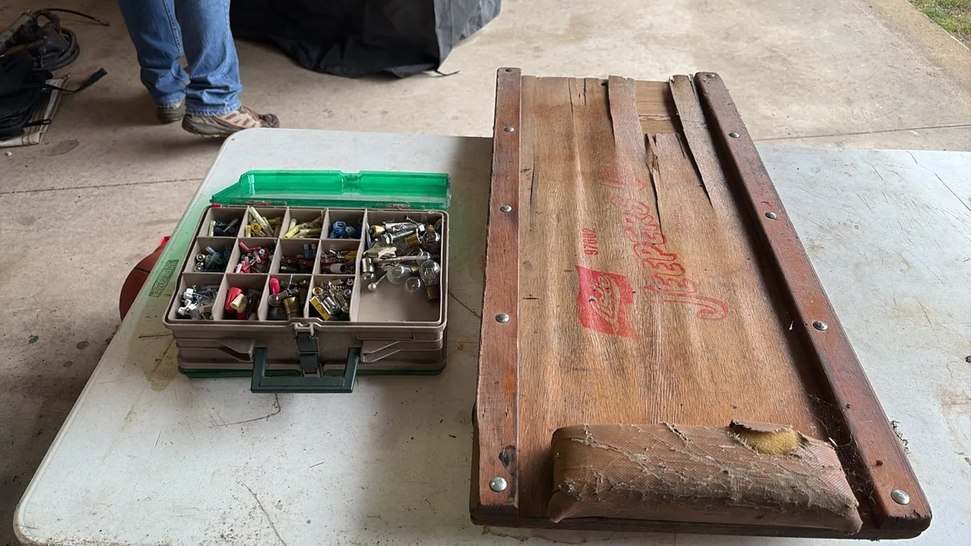 Tackle Box w/ Hardware & Creeper