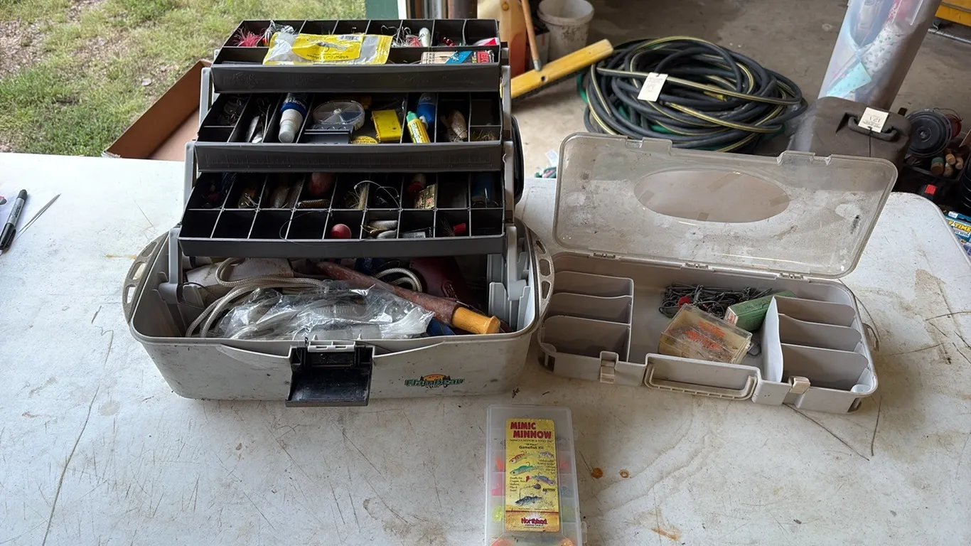 Tackle Boxes w/ Fishing Supplies