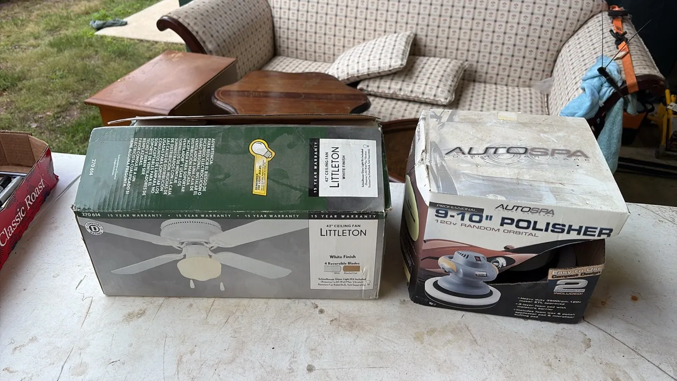 Ceiling Fan & 9-10” Polisher