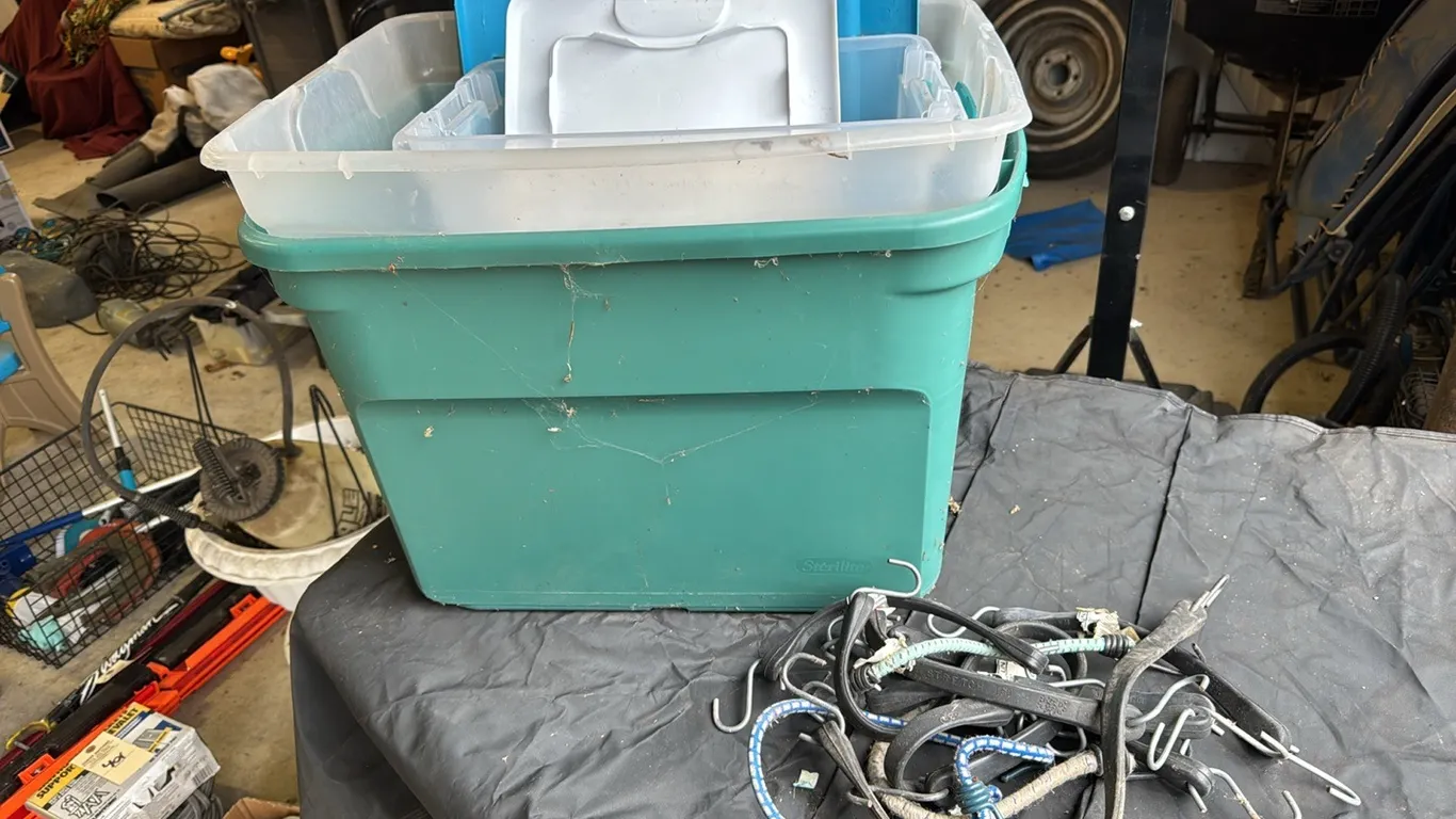 Totes, bongee cords