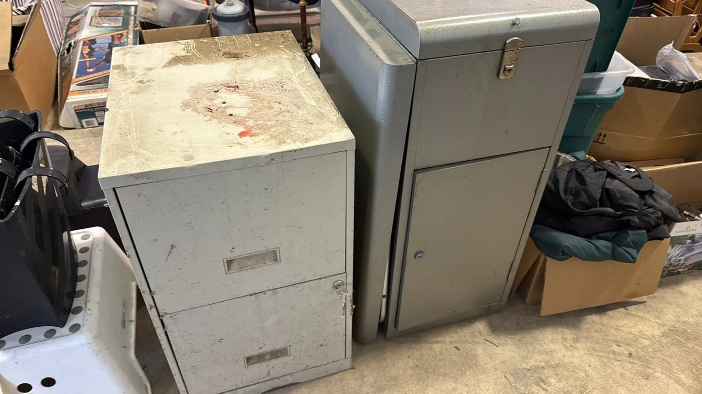 2- File cabinets