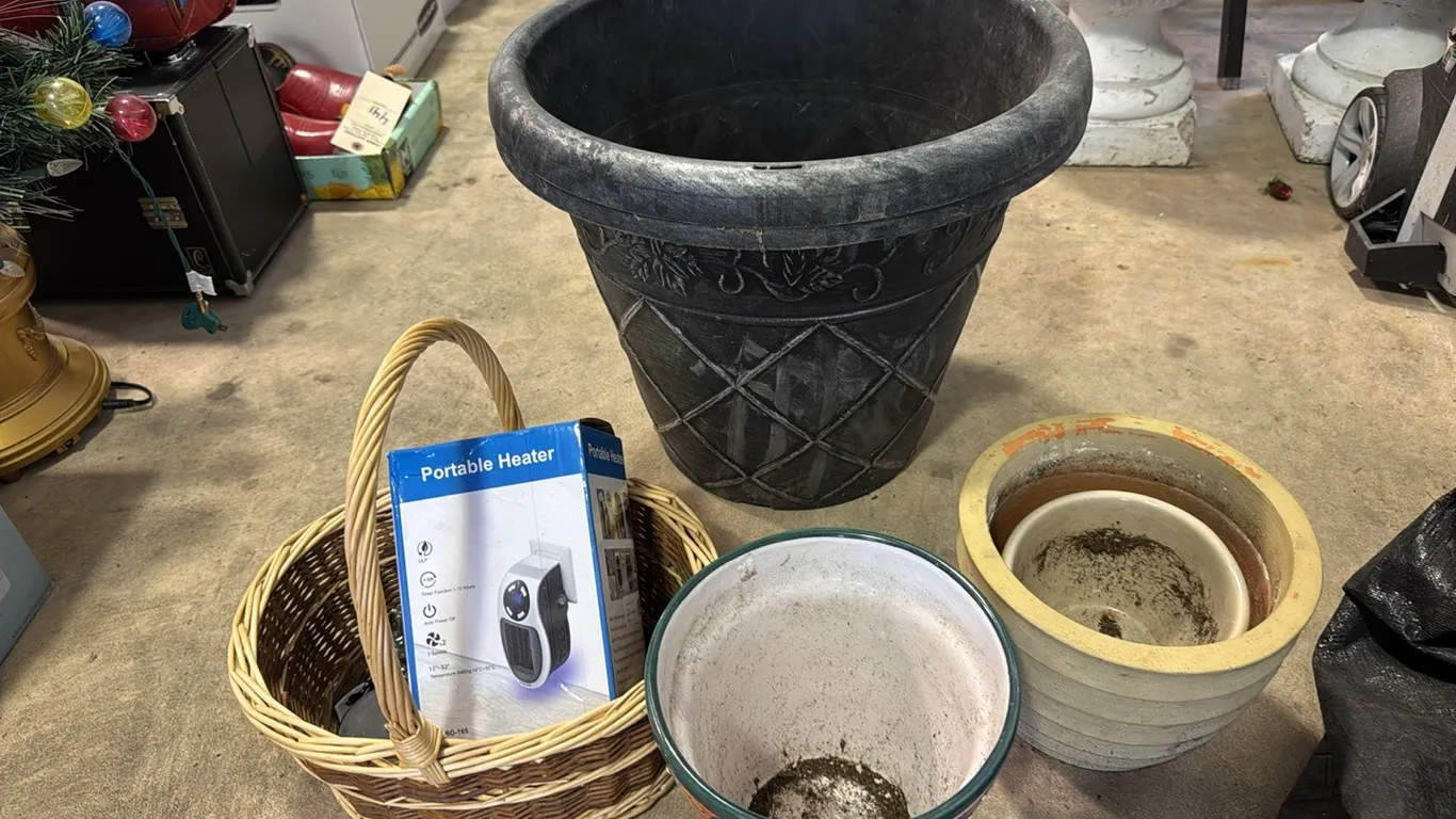 Planters, basket