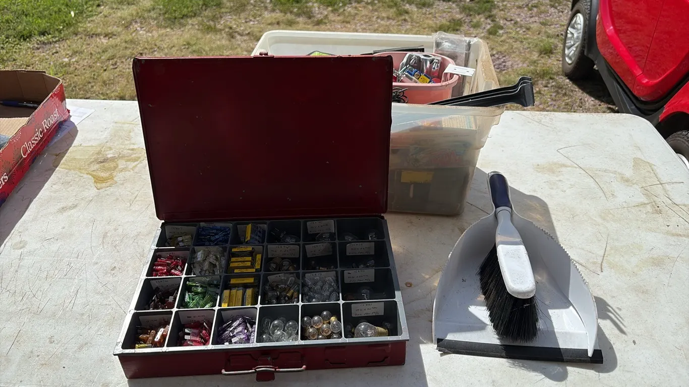 Electrical Supplies & Hand Sweeper