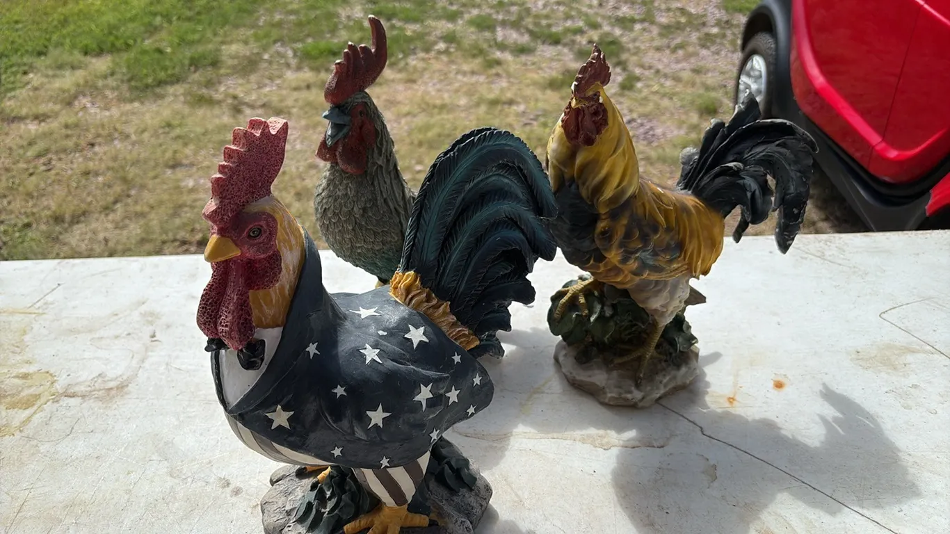 Rooster Statues