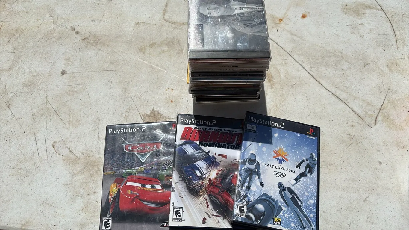 CD’s & PS2 Games