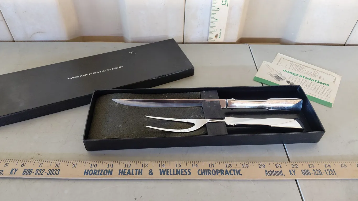 Vintage Towle Cutlery Set Knife & Fork