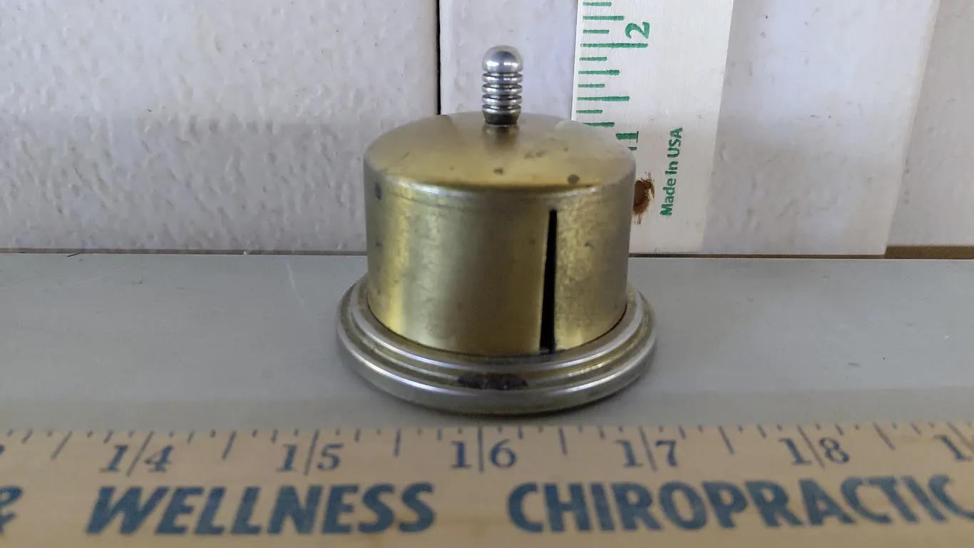 Vintage Metal Stamp Holder