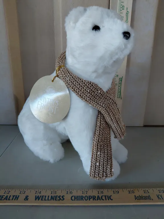 New Winter Wonder Lane Winters Frost Collection Polar Bear 11" Tall