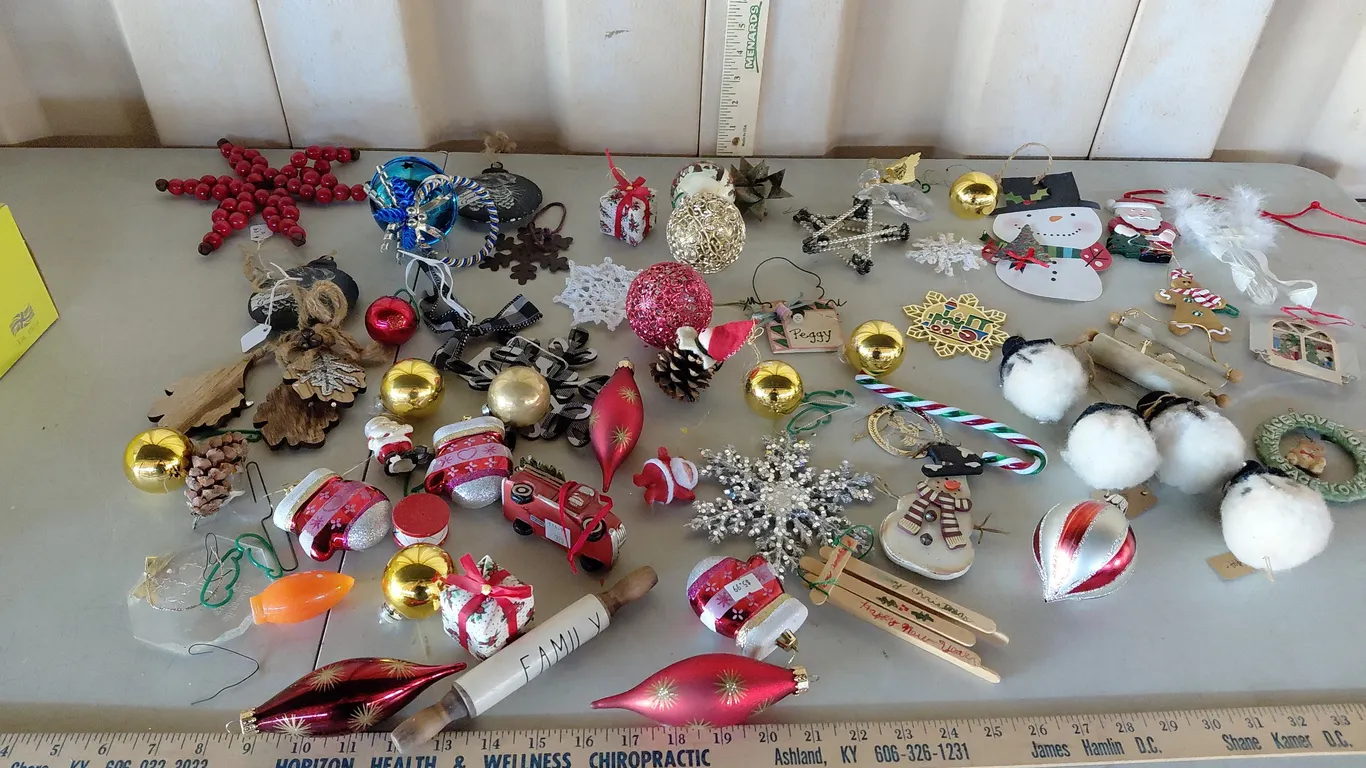 Assorted Christmas Ornaments