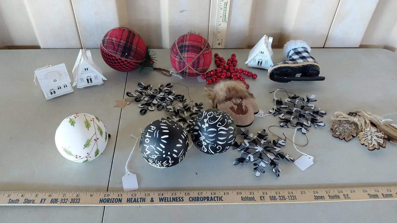 Assorted Christmas Ornaments