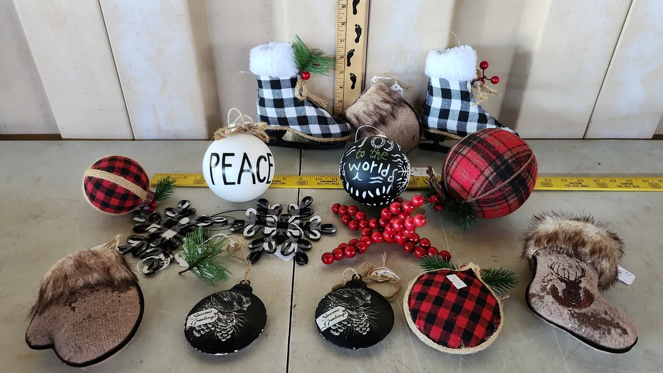 15 Large Christmas Ornaments