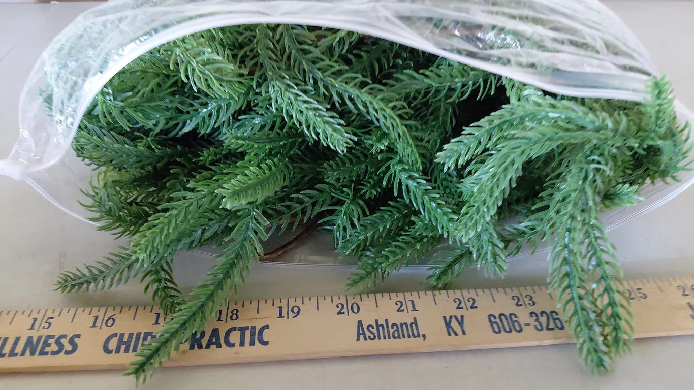 New Artificial Norfolk Pine Garland