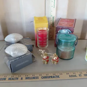 Vintage Avon Unused Candles & Trinket Boxes