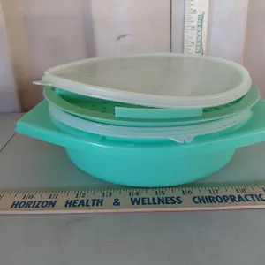 Vintage Tupperware 787 Cheese Grater Storage Bowl