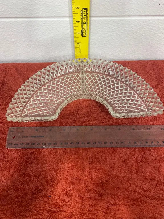 Pair 2 Vintage Kromex Clear Glass Lazy Susan Replacement Inserts – MCM