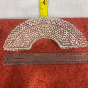 Pair 2 Vintage Kromex Clear Glass Lazy Susan Replacement Inserts – MCM