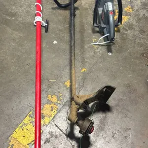 Homelite Gas Trimmer and Craftsman Electric Hedge Trimmer Combo
