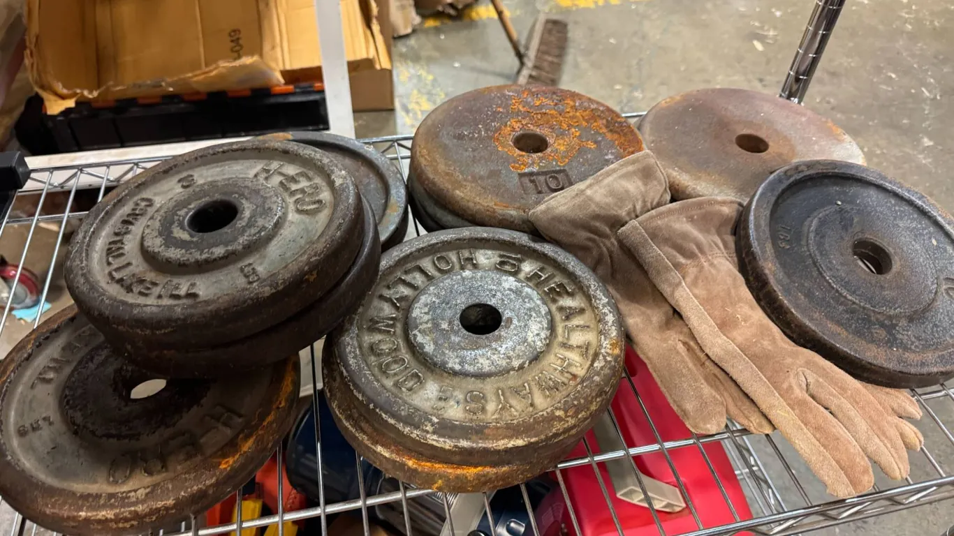 Vintage Weight Plates by Various Manufacturers