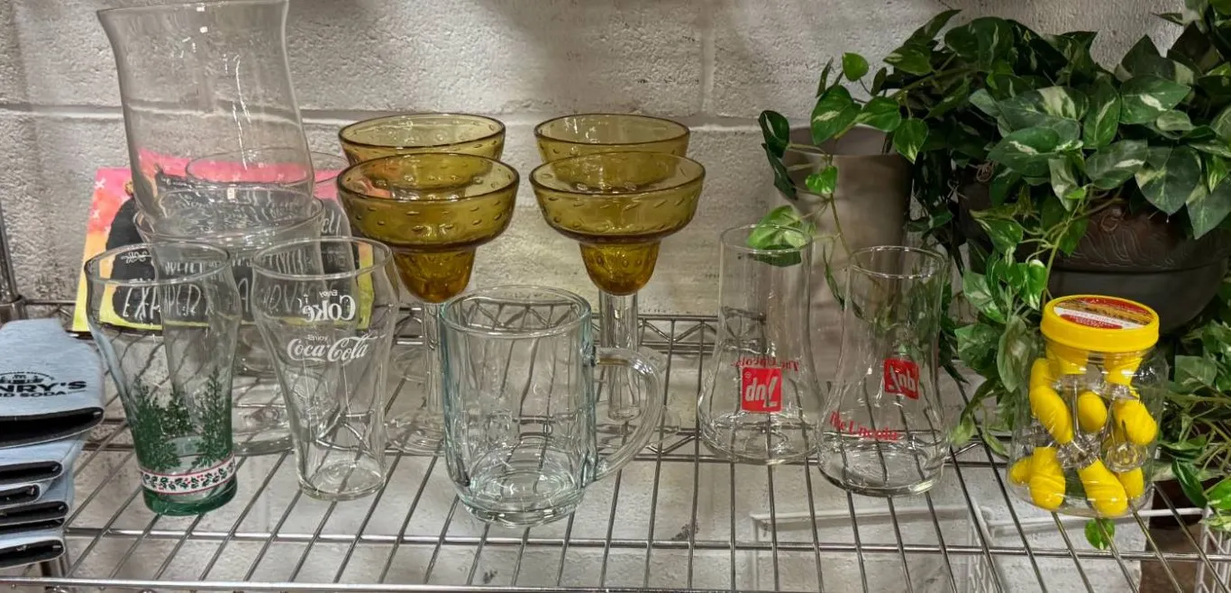 MCM Rolly Poly New Old Stock Glassware, Bar Accessories, and Decor Bundle