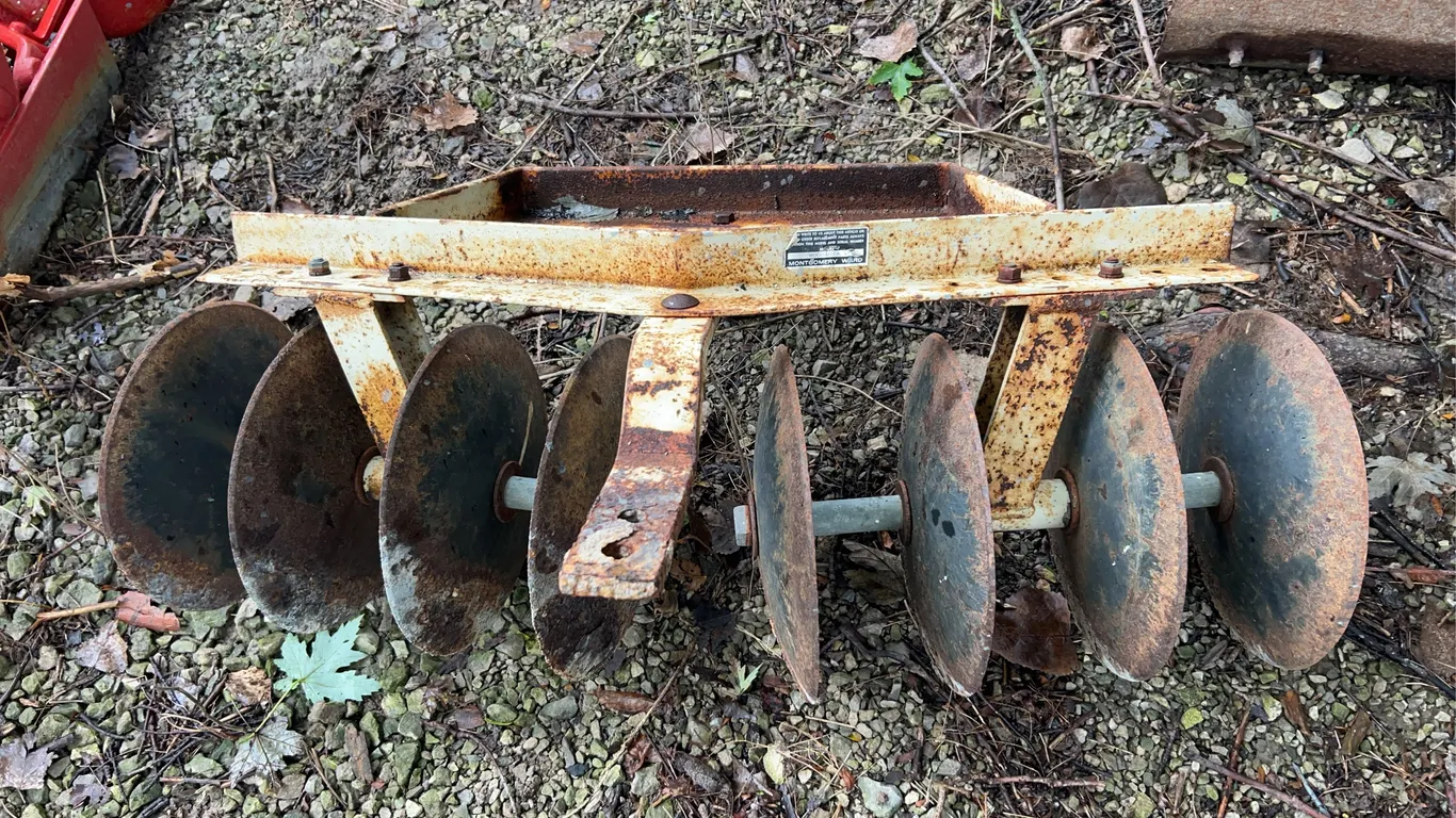Montgomery Ward Pull Behind Disc