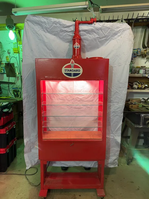 Standard Oil Lubester Lighted Display