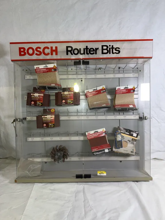 Bosch Router Bits Display Case