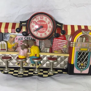 Coca-Cola Soda Shop Clock