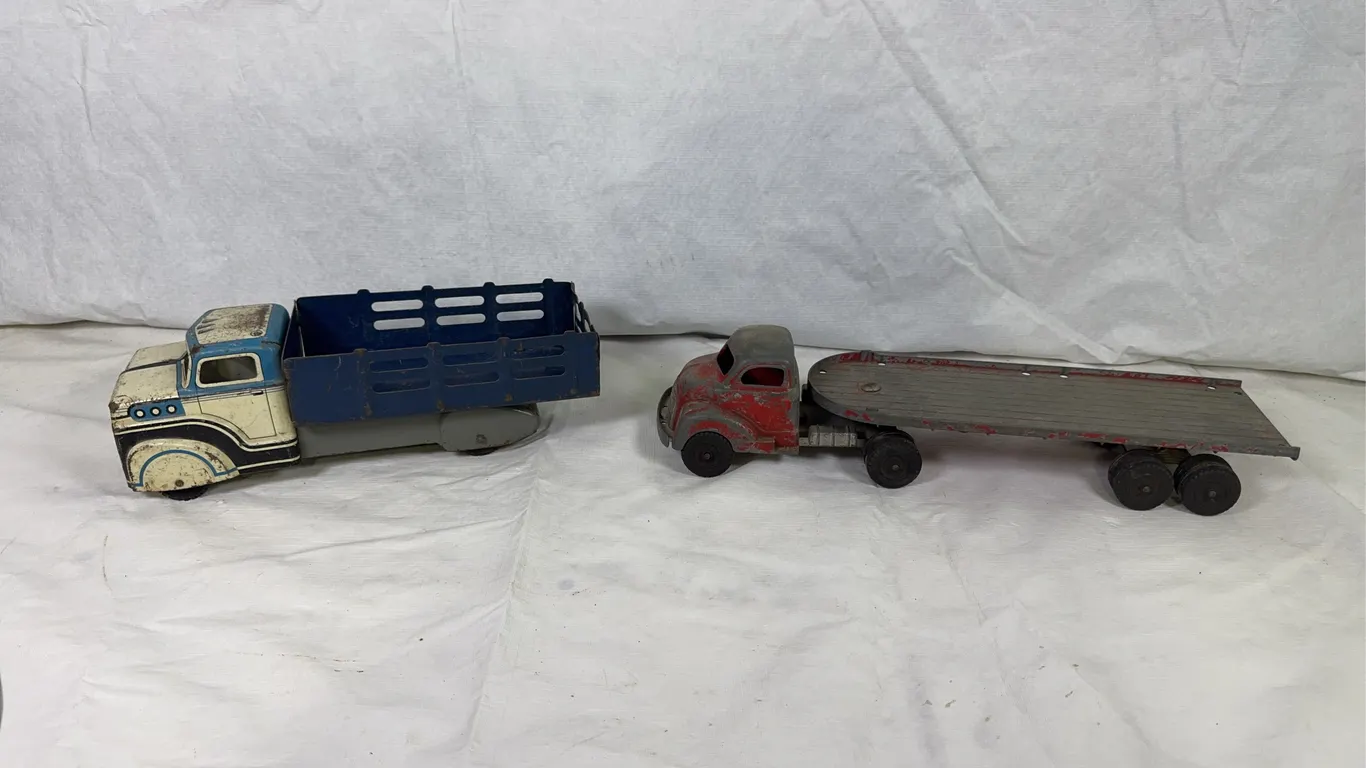 Pressed Steel Farm Trucks