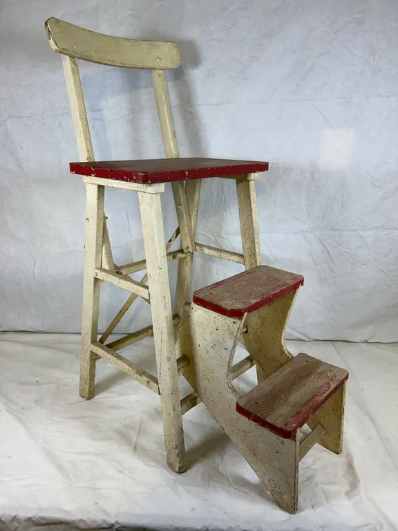VTG Wood Stool