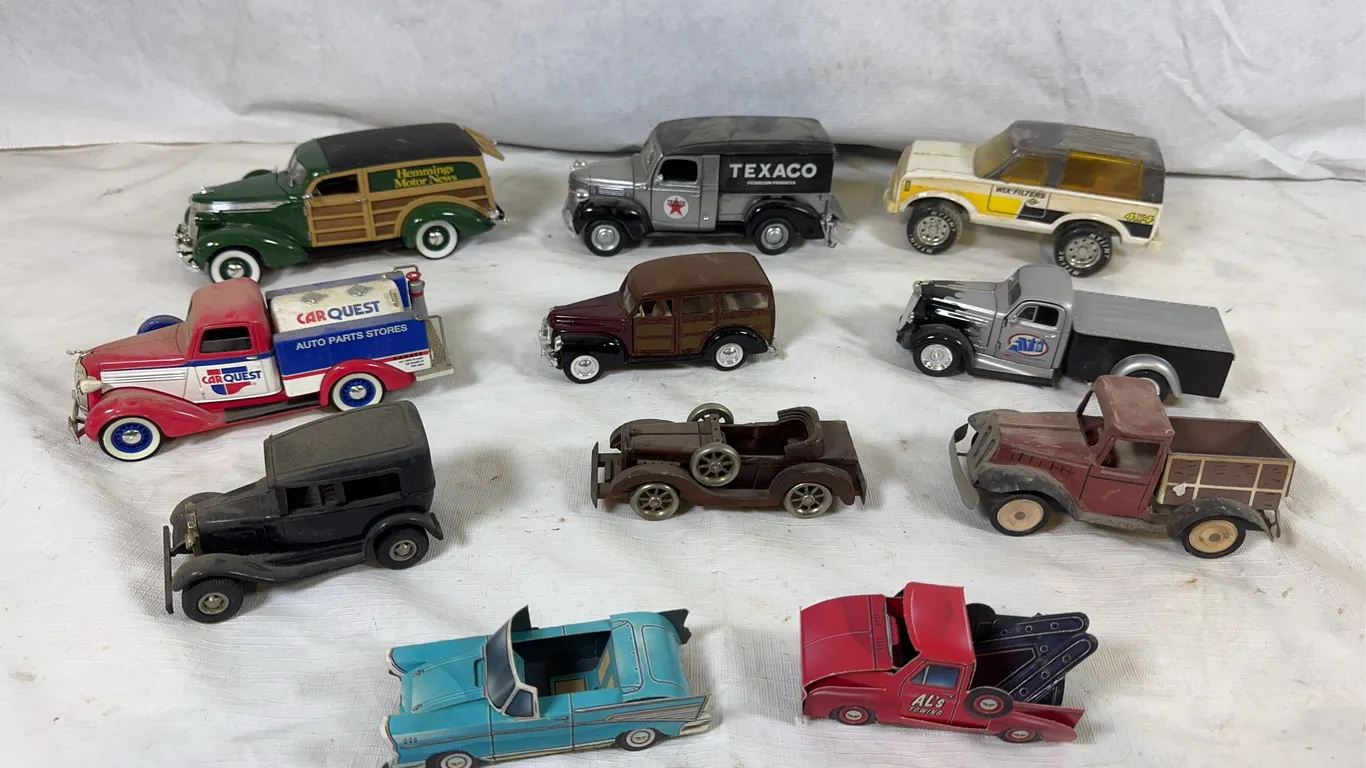 Variety of Model Vehicles