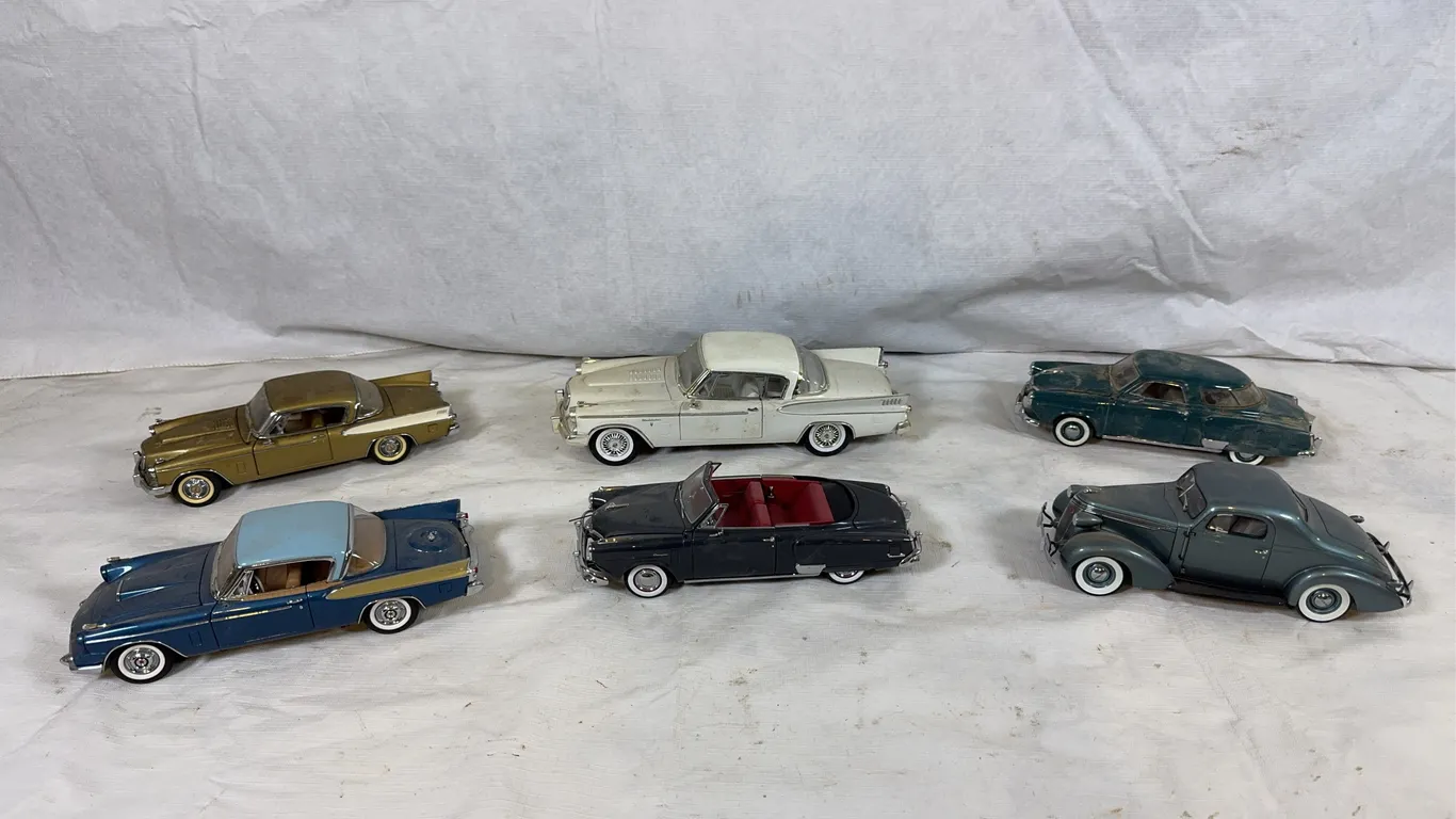 Danbury Mint Studebaker Die Cast Models