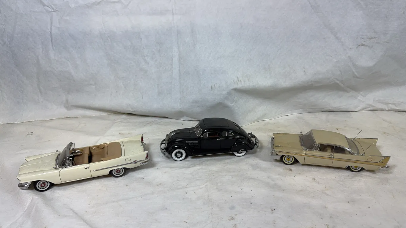 Danbury & Franklin Mint Die Cast Models