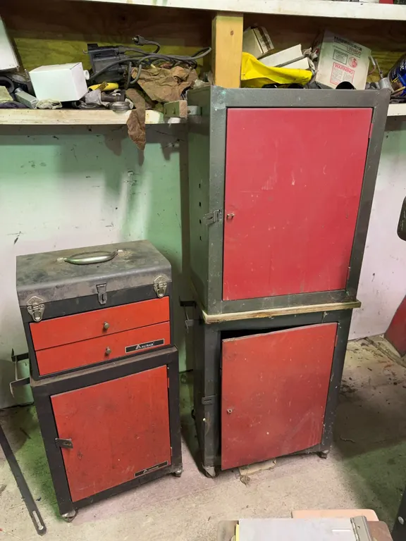 Toolbox & Metal Storage Cabinet