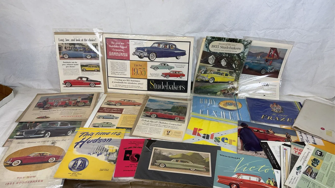 Studebaker, Kaiser & More Advertising