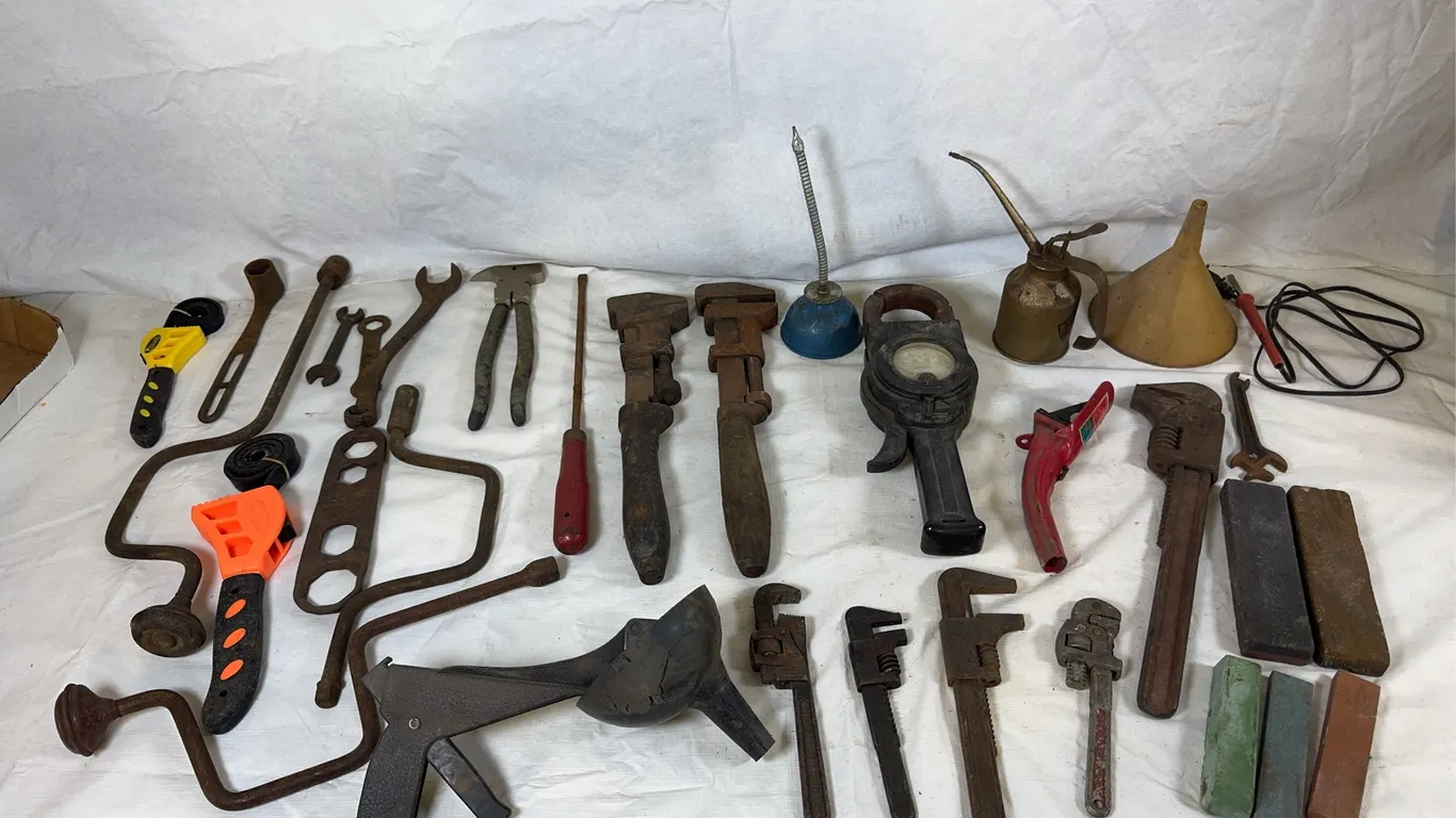 Pipe Wrenches, Oilers & more