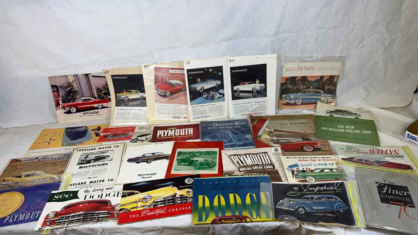 Chrysler, Dodge and Willys Advertising