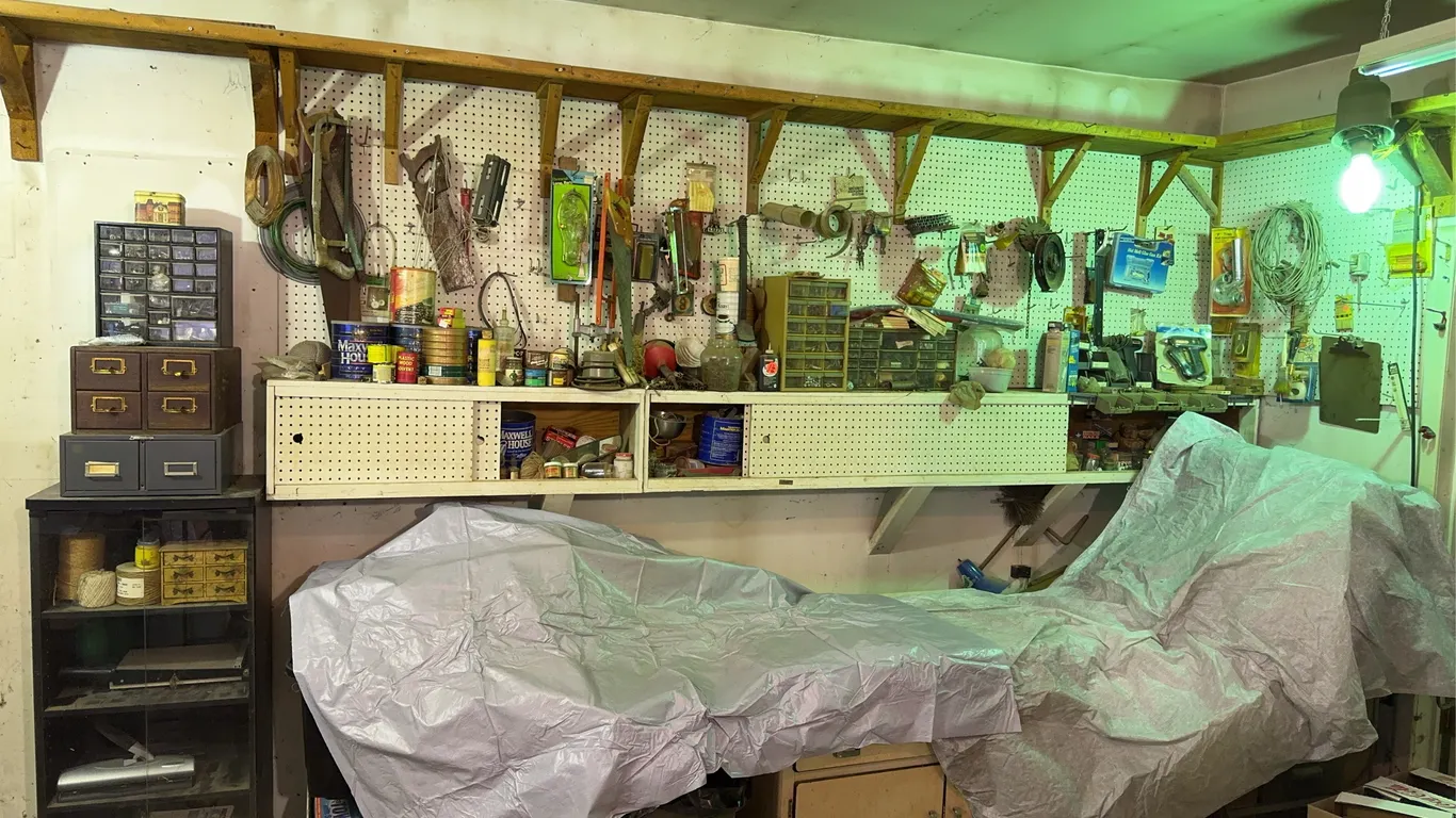 Shop Wall Cleanout