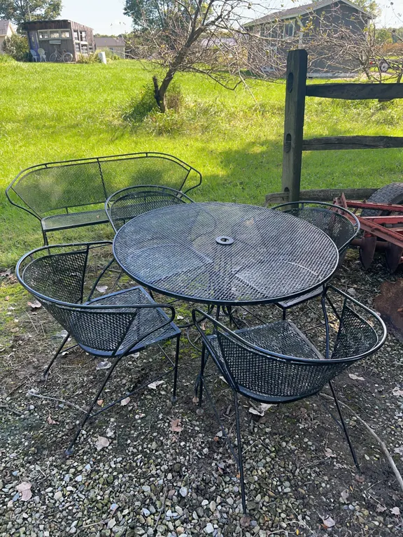 Metal Patio Set