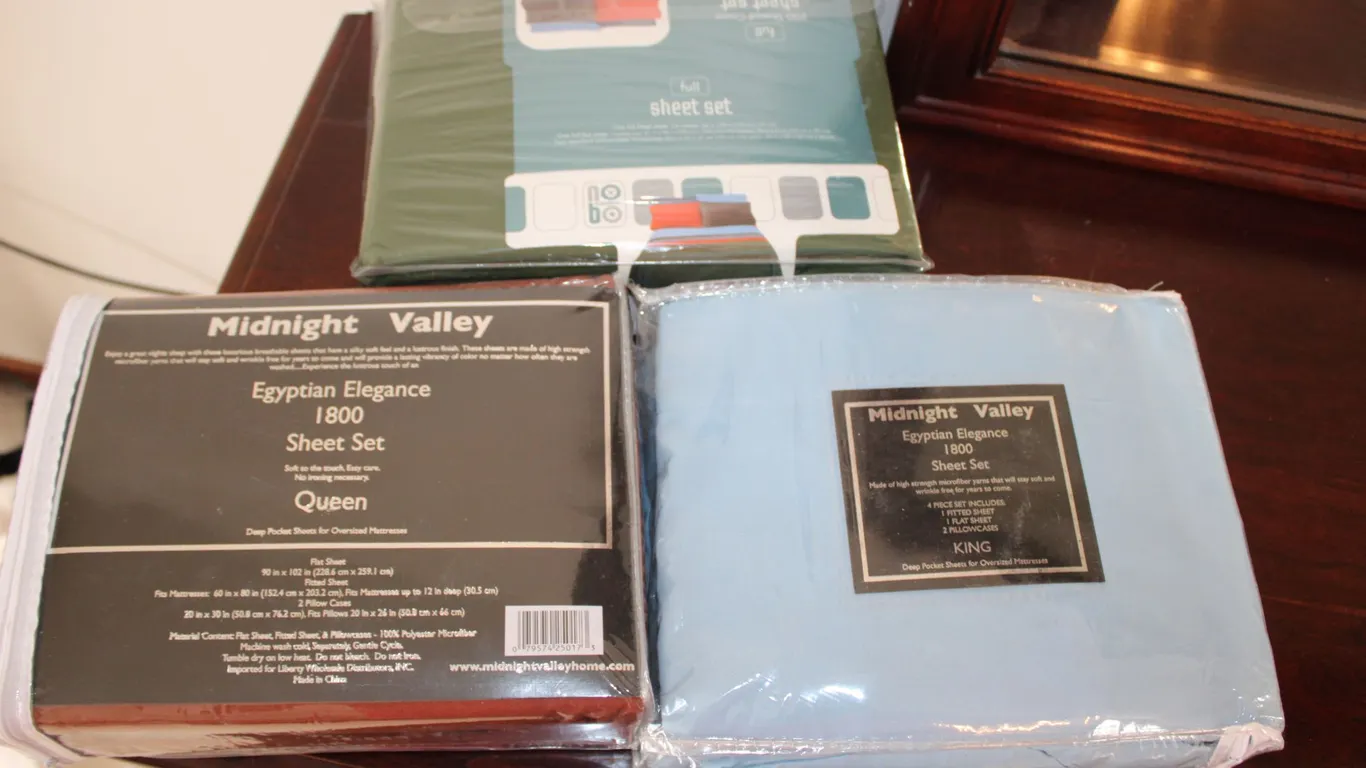 Midnight Valley Sheets