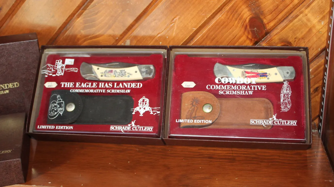 Schrade Commemorative Pocket Knives