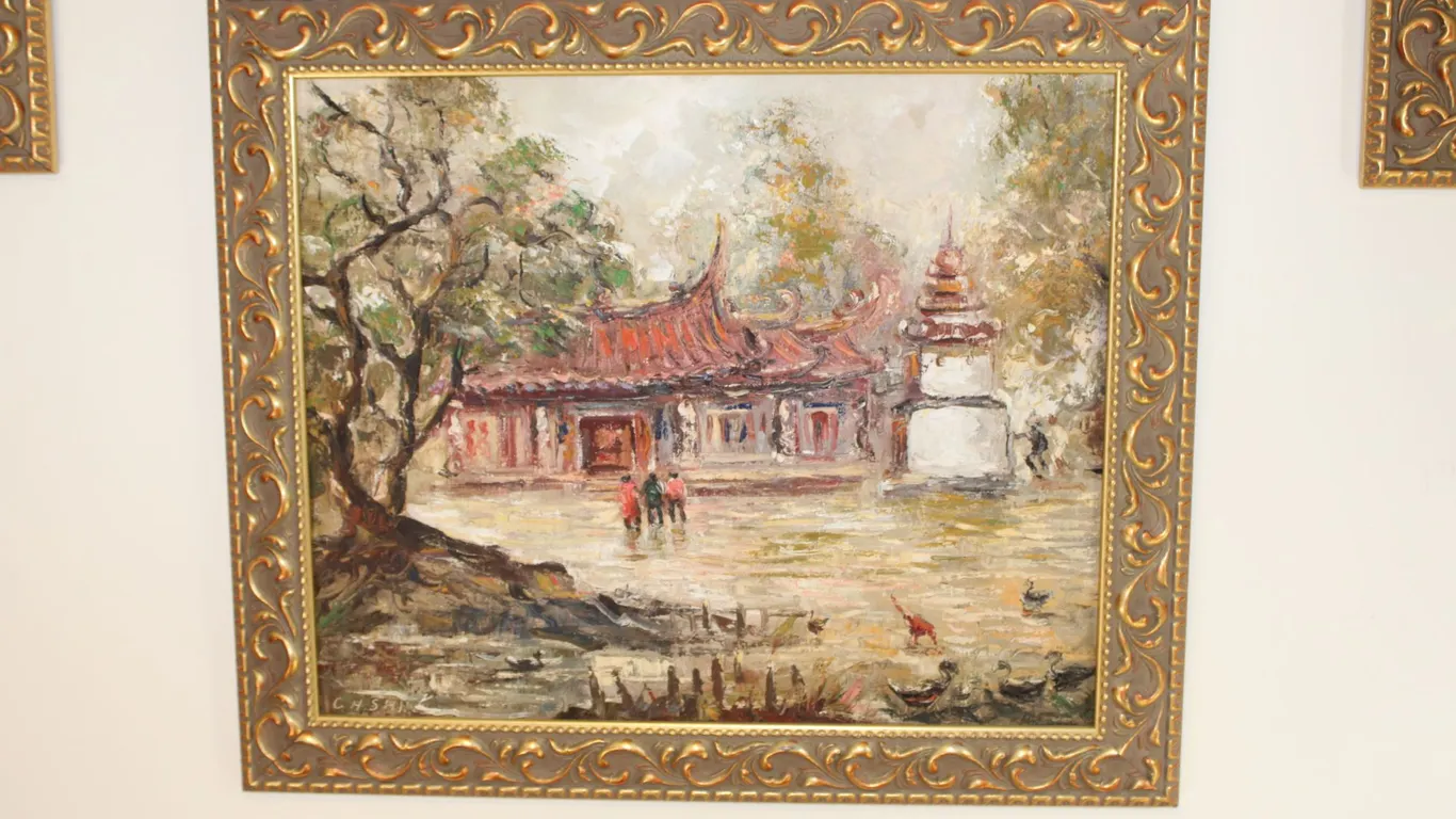Asian Temple Painting