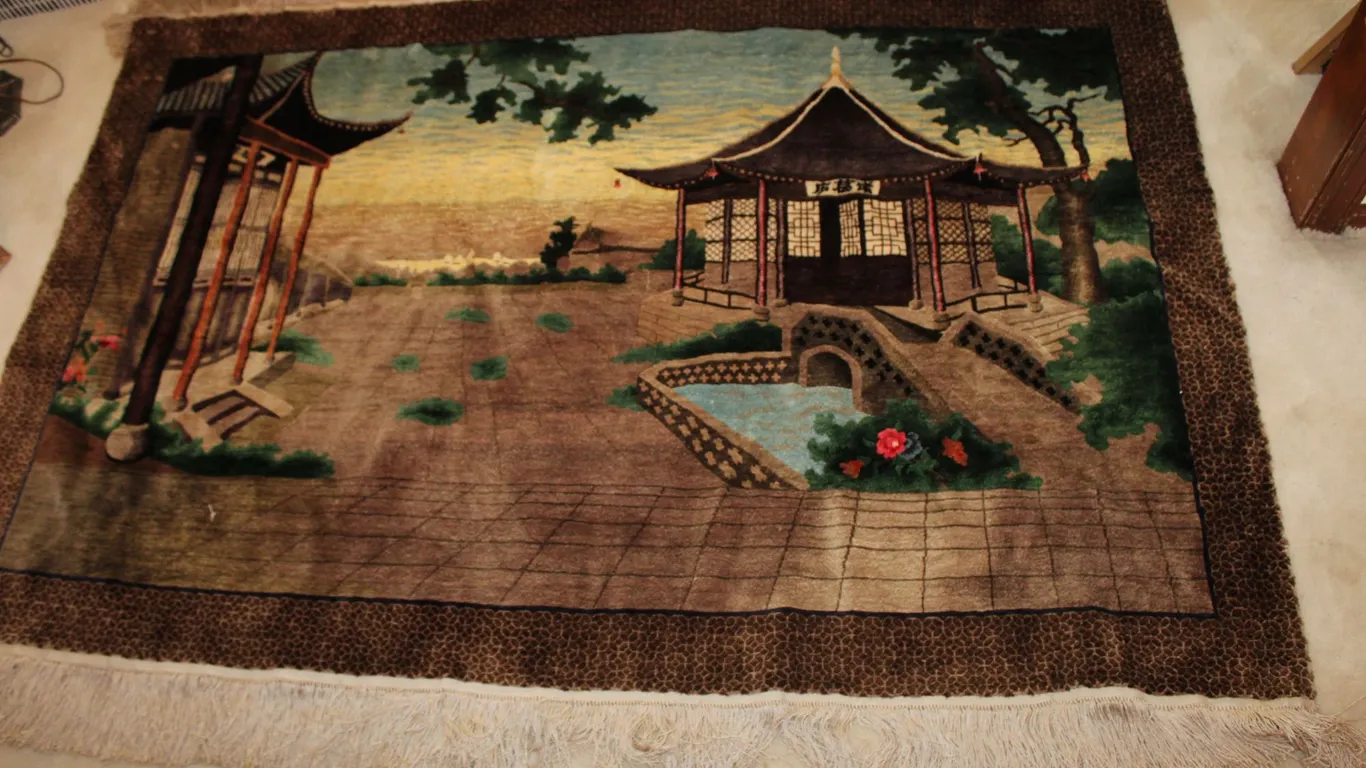 Chinese Scenic Rug
