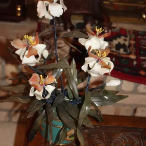 Floral Stone Sculpture