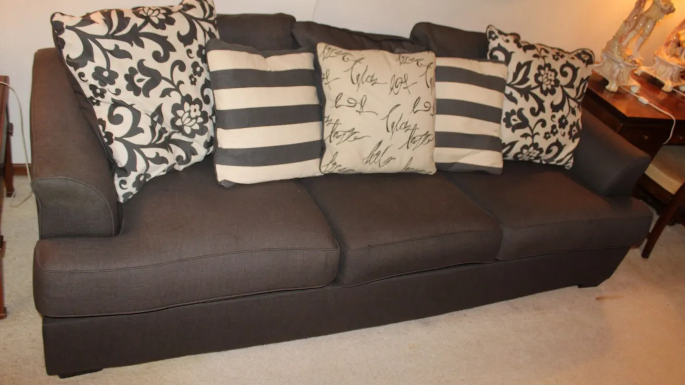 Sofa & Pillows