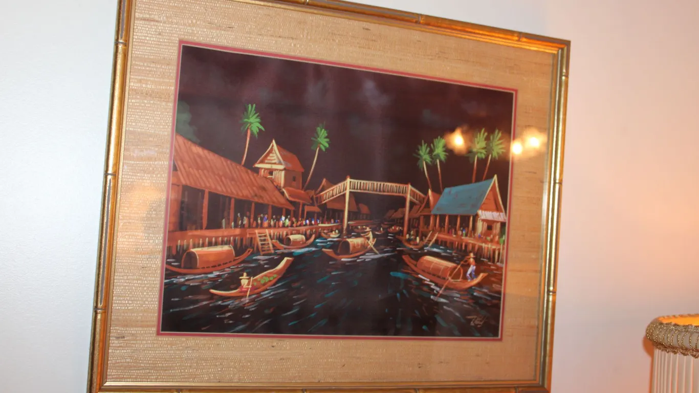 Thai Market Artwork