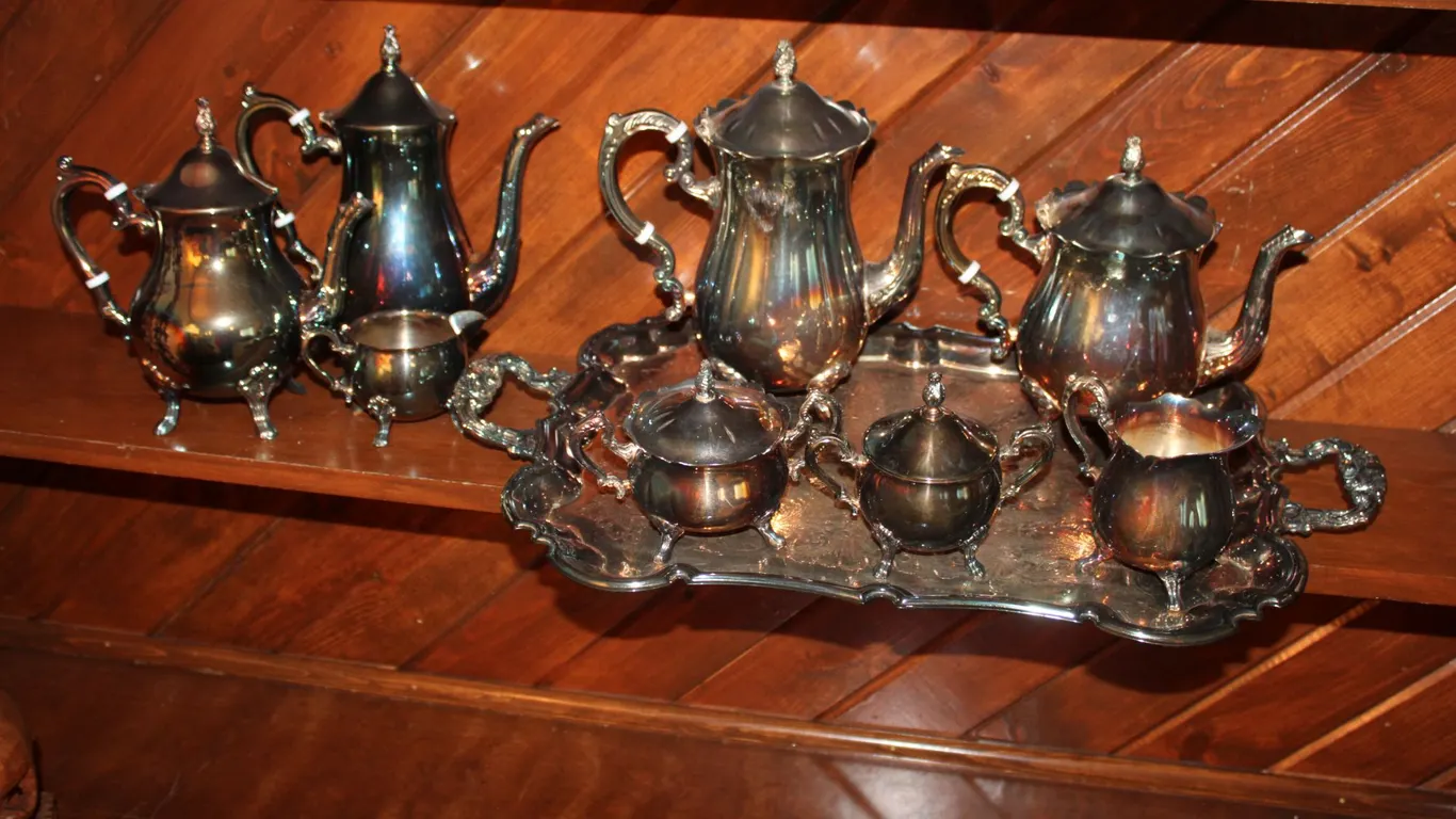 Silver-Plate Tea Service
