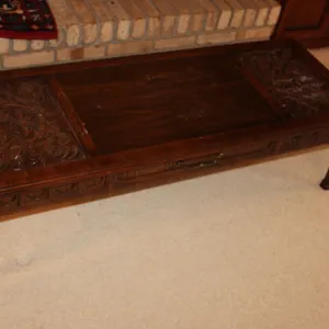 Carved Coffee Table