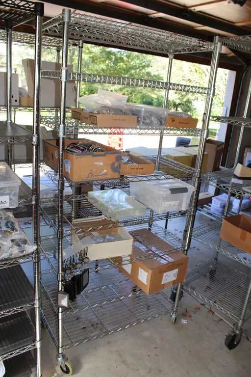 Chrome Wire Shelving