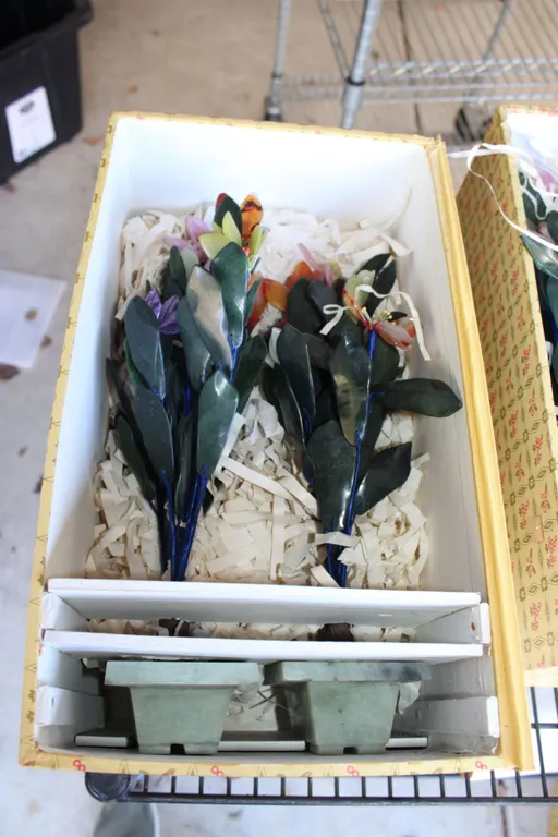 Stone Flower Decorations