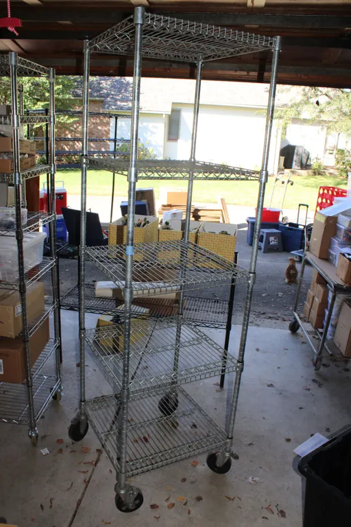 Chrome Wire Shelving